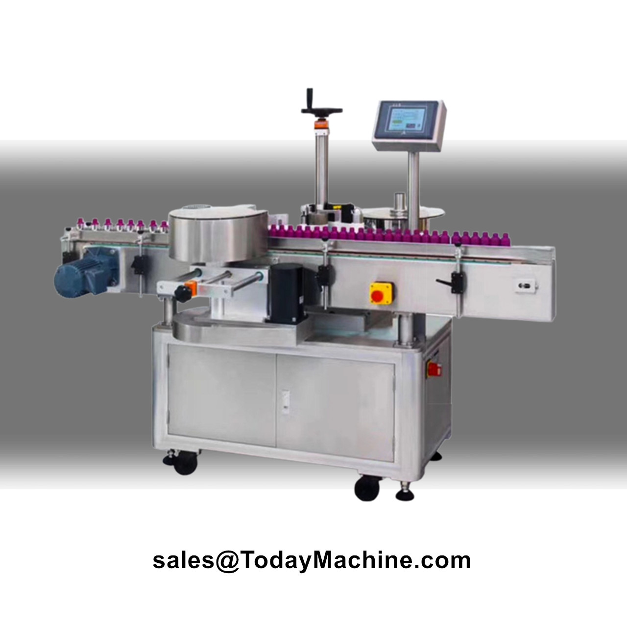 Label Sticker Round - Automatische Selbstklebende Etikettiermaschine für Runde Wasserflaschen
