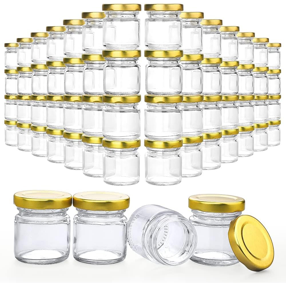 Candle Making Glass - Kleine Gläser mit Deckel, 1,5 oz
