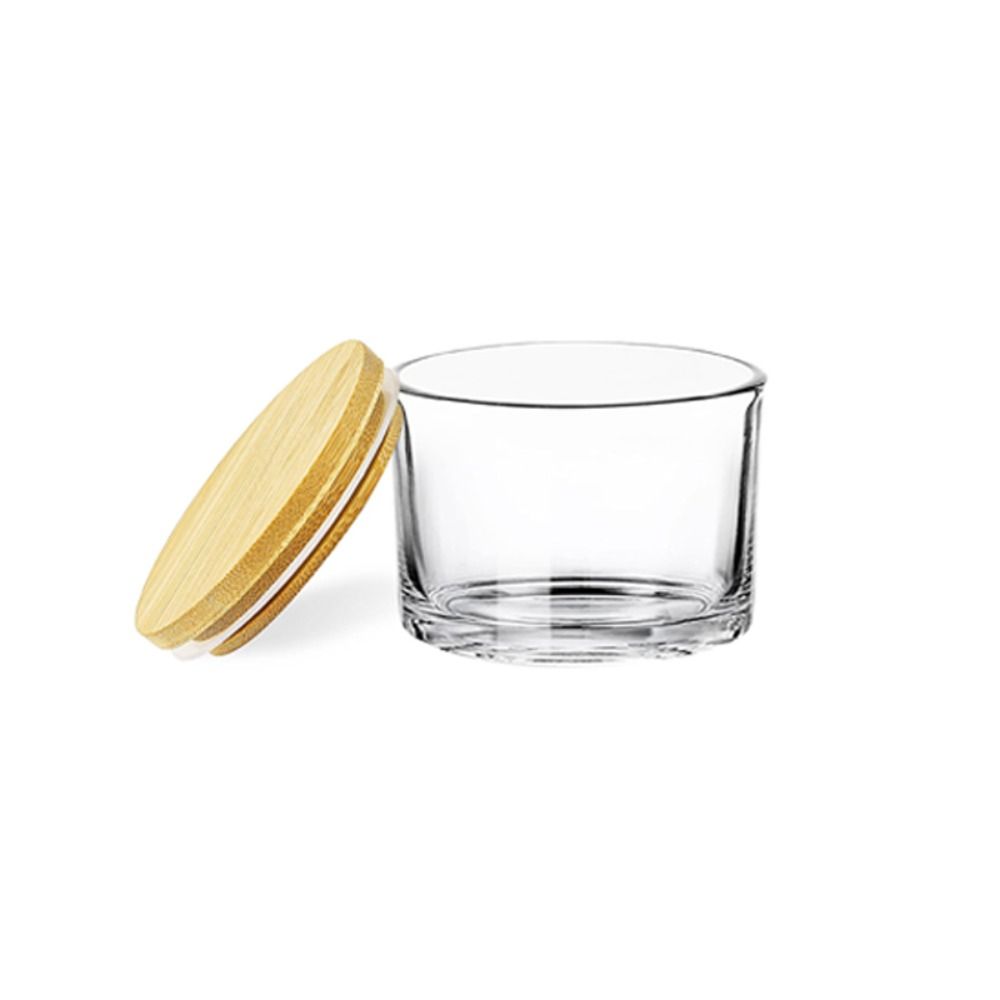 Candle Making Glass - Klarglas-Kerzengläser, kleine, breite Öffnung, leere Kerzenbehälter,