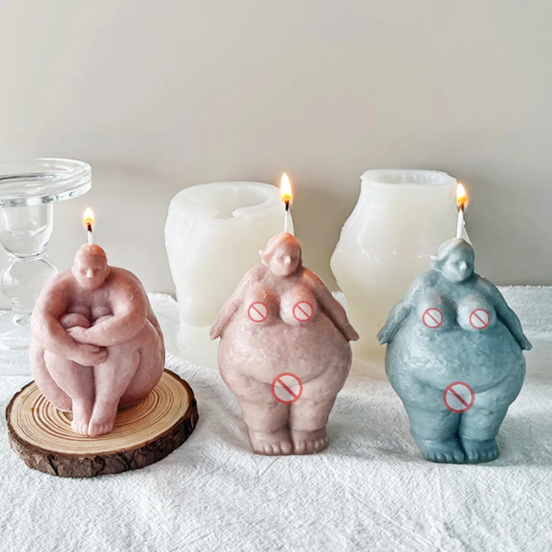 Abstrakten Menschlichen Körper – Candle Making Fat Bewertung und Preis