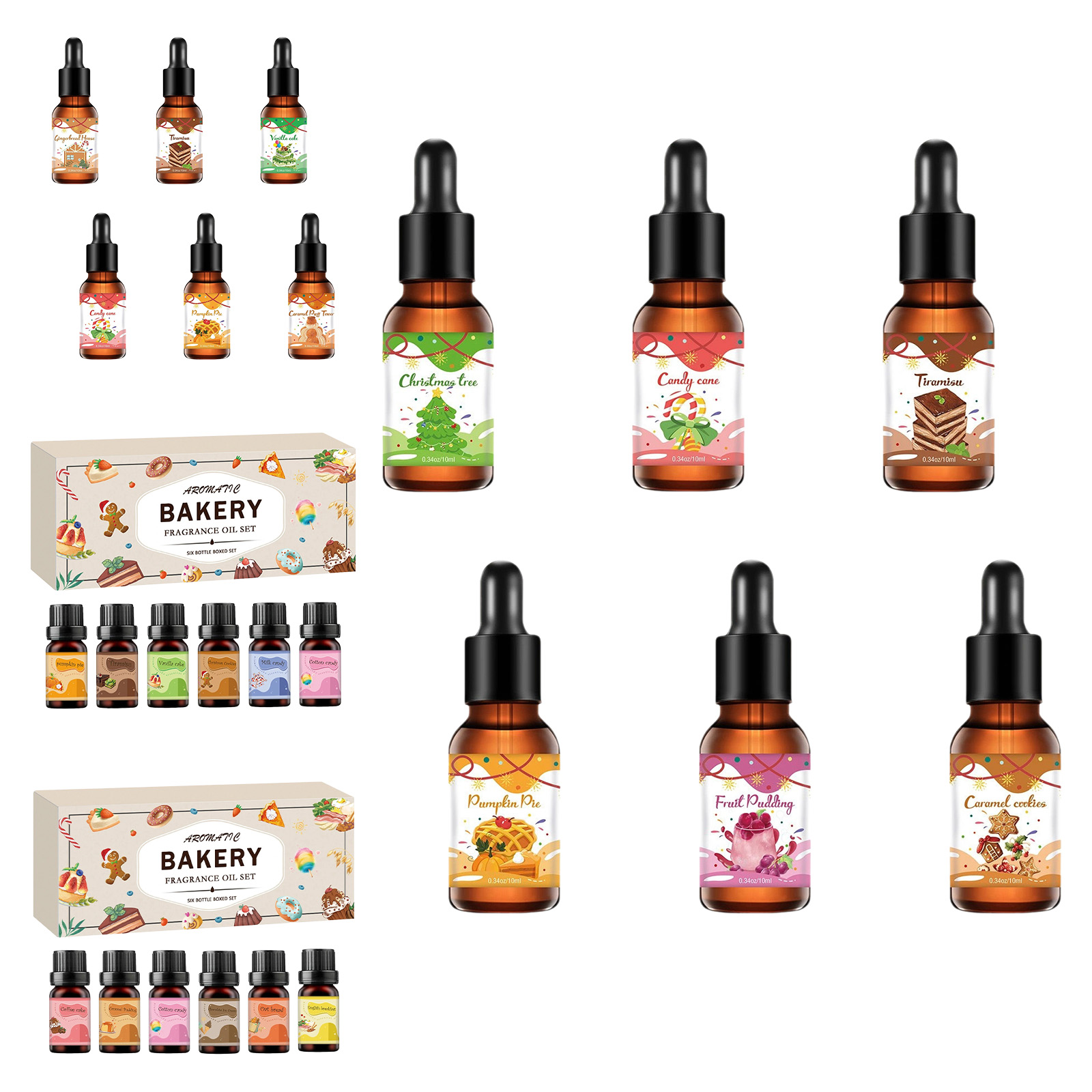 Weihnachtsduftöl, Bäckerei-Set – Candle Making Fragrance Oils Bewertung und Preis