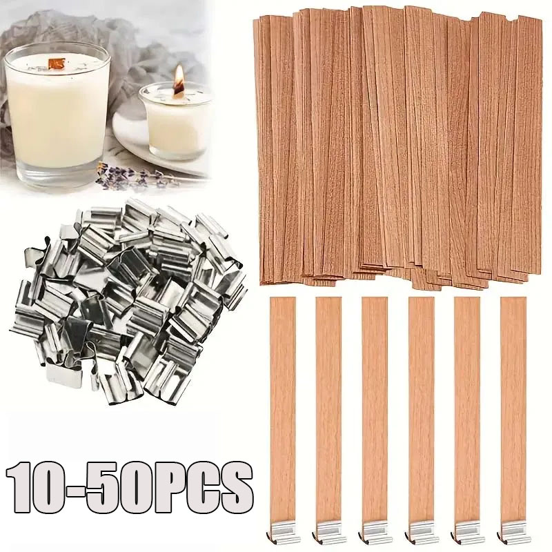 Holzkerzendochte mit Halterung – Wood Wick Crackle Bewertung und Preis