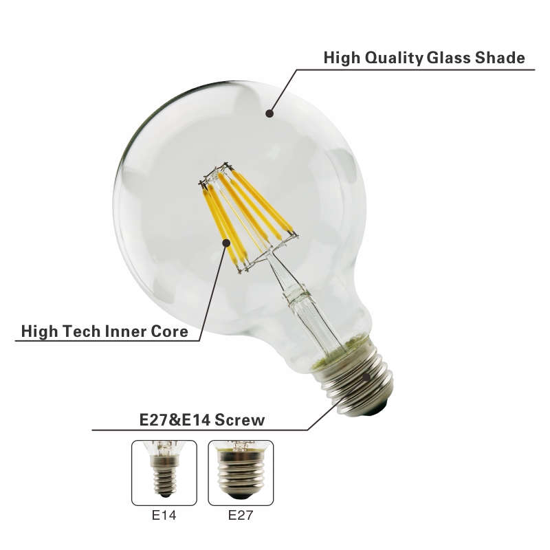 LED-Glühlampe E27 E14 Retro Ed – Candle Making Glass Bewertung und Preis