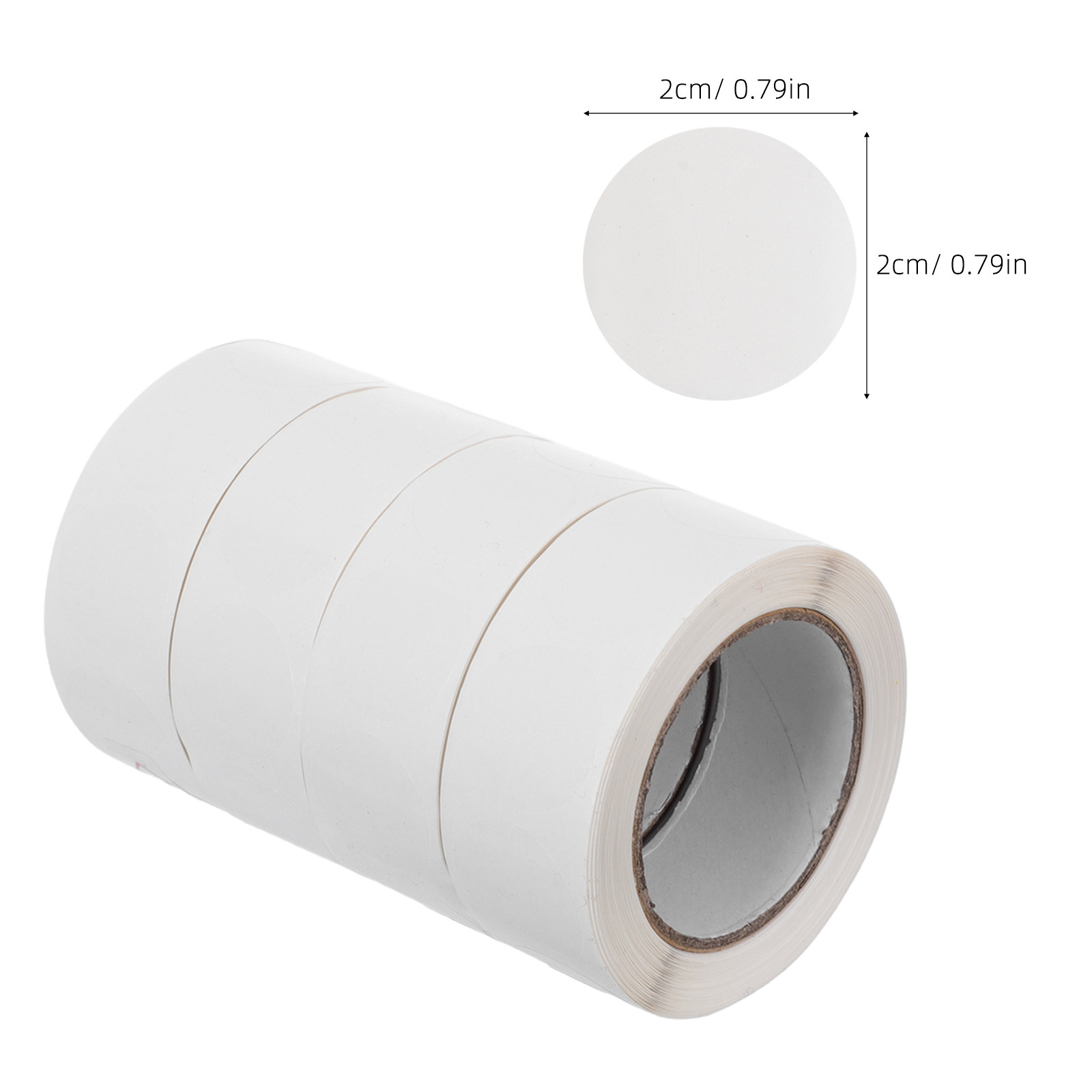 2000 Stück Transparente Runde  – Label Sticker Round Bewertung und Preis