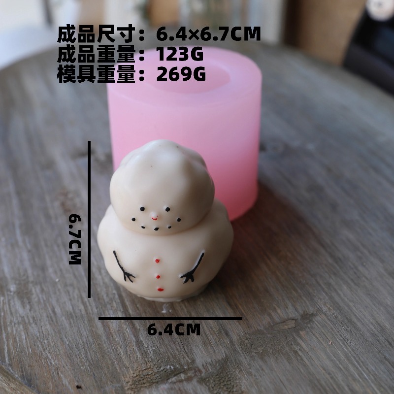 Fetter Schneemann Silikonform  – Candle Making Fat Bewertung und Preis