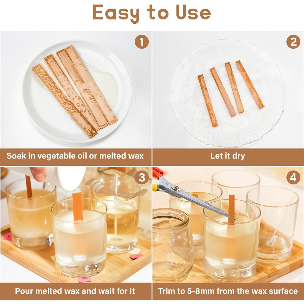? Heiß begehrt!? 100 Stück Rau – Wood Wick Crackle Bewertung und Preis