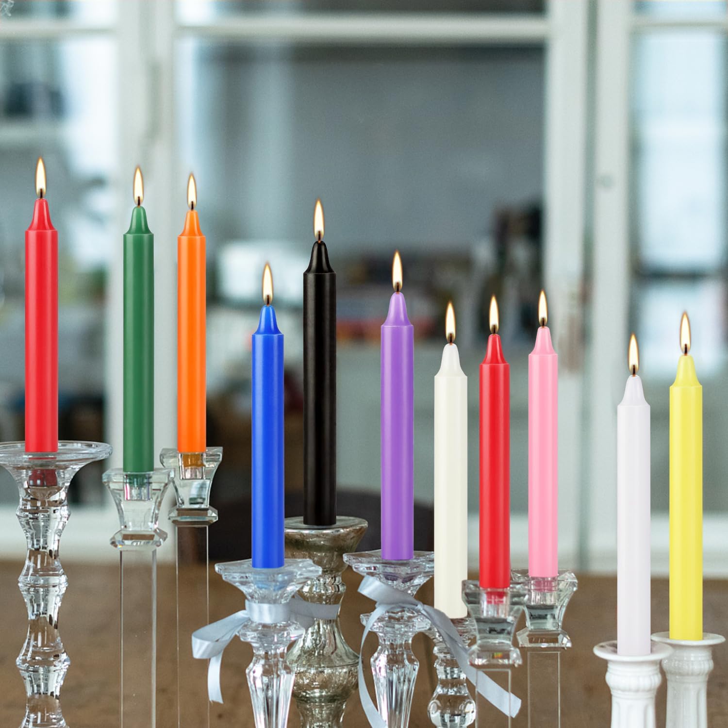 20 bunte kleine Stabkerzen, tr – Candle Making Place Bewertung und Preis