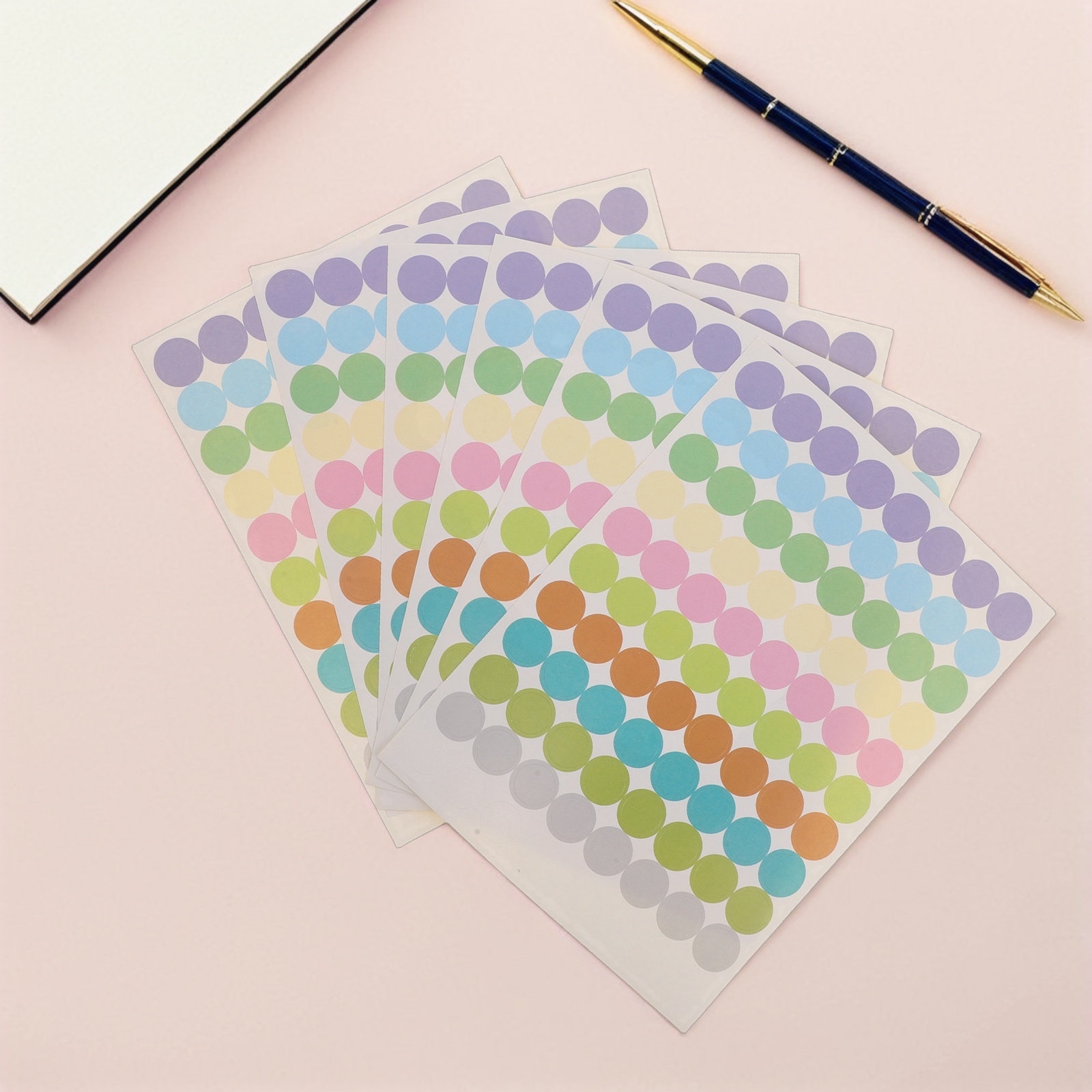 20 Blatt kleine runde Etikette – Label Sticker Round Bewertung und Preis