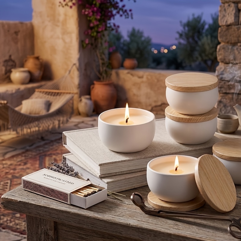 Weiße, matte, leere Kerzengläs – Candle Making Jars Wholesale Bewertung und Preis
