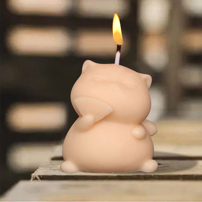 Süße dicke Katze Silikon Kerze – Candle Making Fat Bewertung und Preis