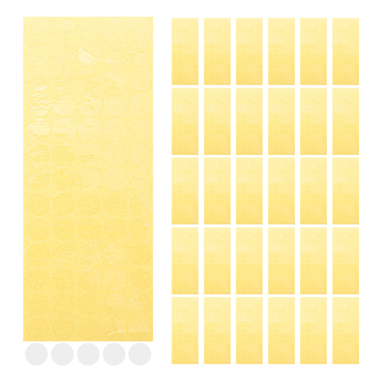 5000 Stück Transparente Versie – Label Sticker Round Bewertung und Preis