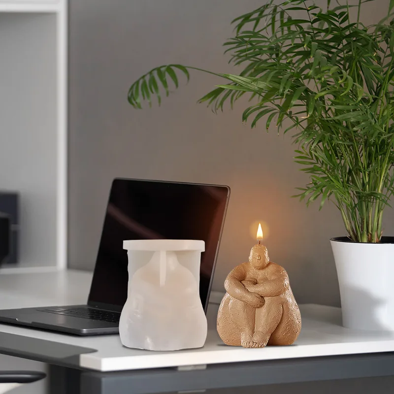Neue Abstrakte Körper Silikon  – Candle Making Fat Bewertung und Preis